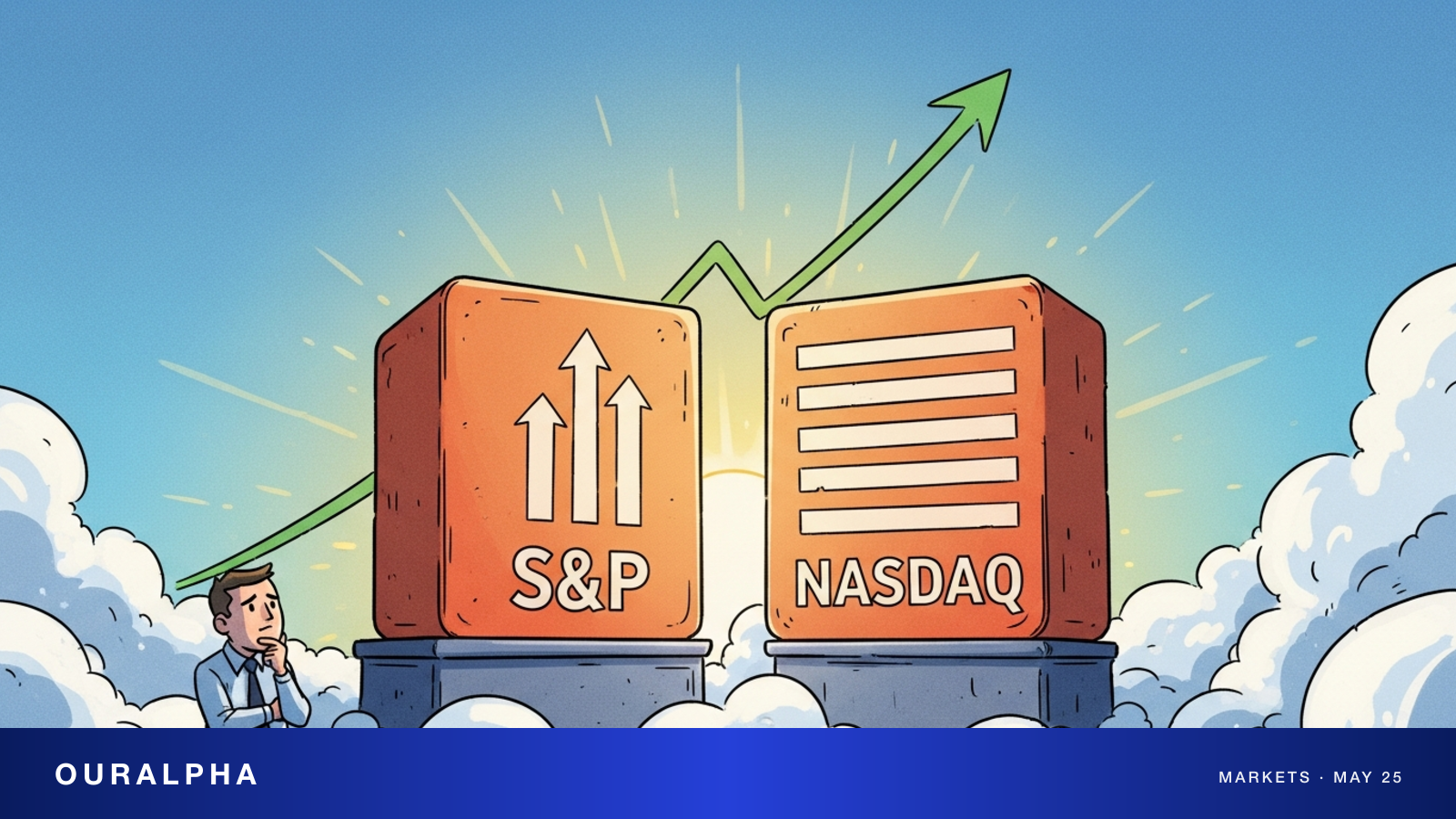 S&P 500 and Nasdaq ETFs Hold Near Highs as AI Trade Faces New Test