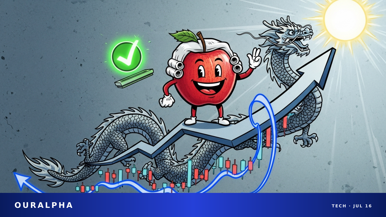 Apple Hits Record High on China AI Approval, Cooling Inflation