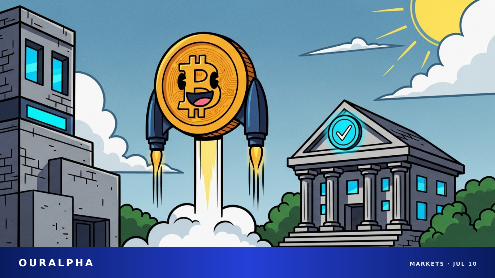 Circle Surges on OCC Bank Charter; Coinbase Nabs UK MiFID License