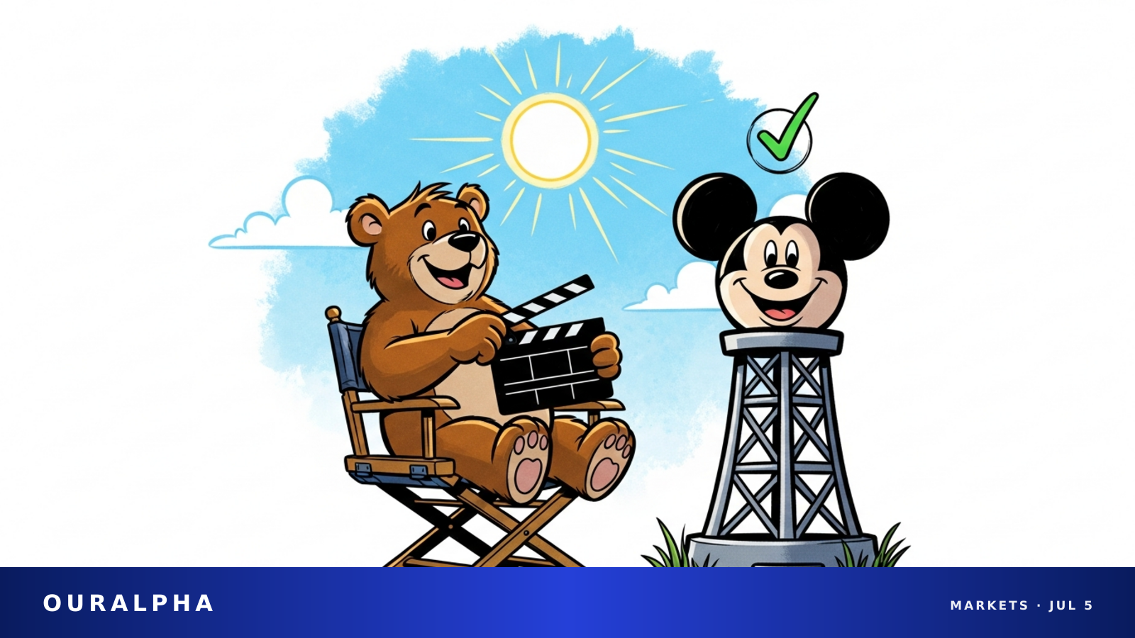 Disney FCC license review and The Bear ad revenue growth