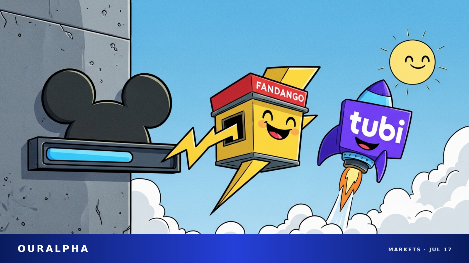 Disney Weighs Free Streaming Play as Fandango Rebrands to Take on Tubi