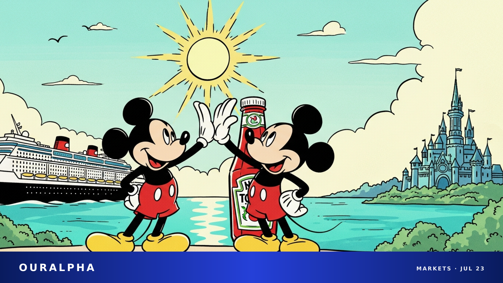 Kraft Heinz and Disney partnership brings 10 brands to theme parks and cruise ships