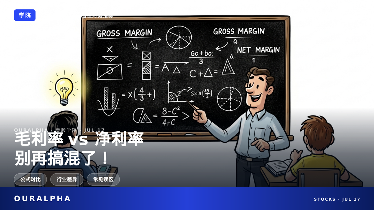 毛利率净利率怎么算？公式、对比与实例详解