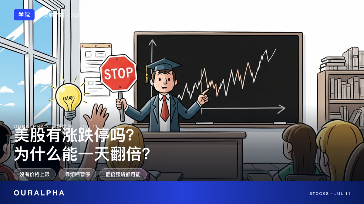 美股涨跌停限制详解：原理、熔断机制与实例