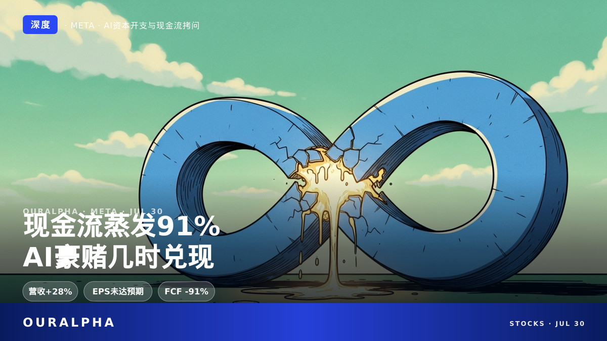 营收增28%现金流却蒸发91%,Meta为何暴跌近10%?