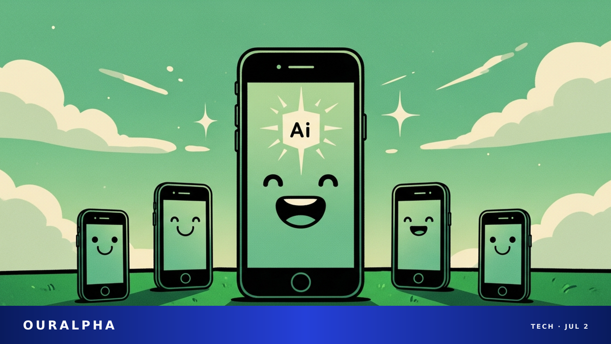 苹果AI iPhone升级周期 五款新机计划