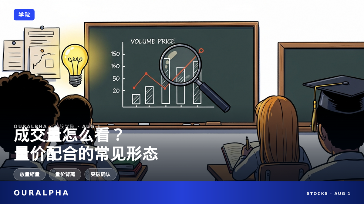 美股成交量怎么看？量价配合形态详解