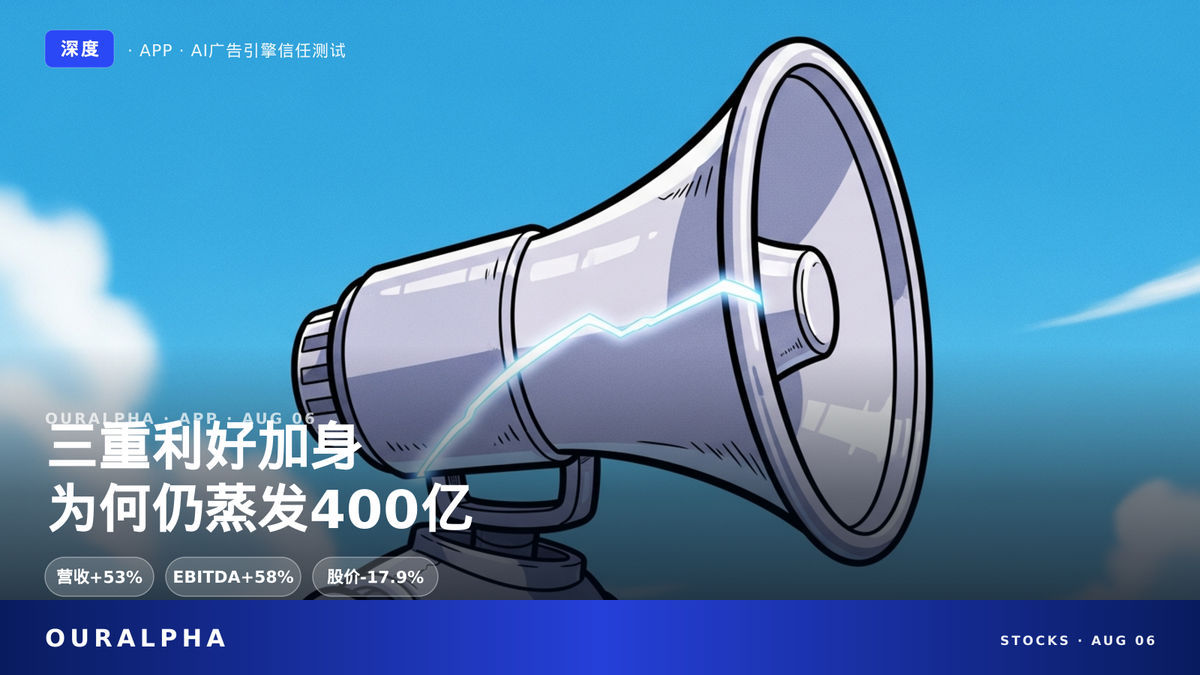 指引仅差1600万美元,AppLovin为何暴跌两成蒸发400亿？