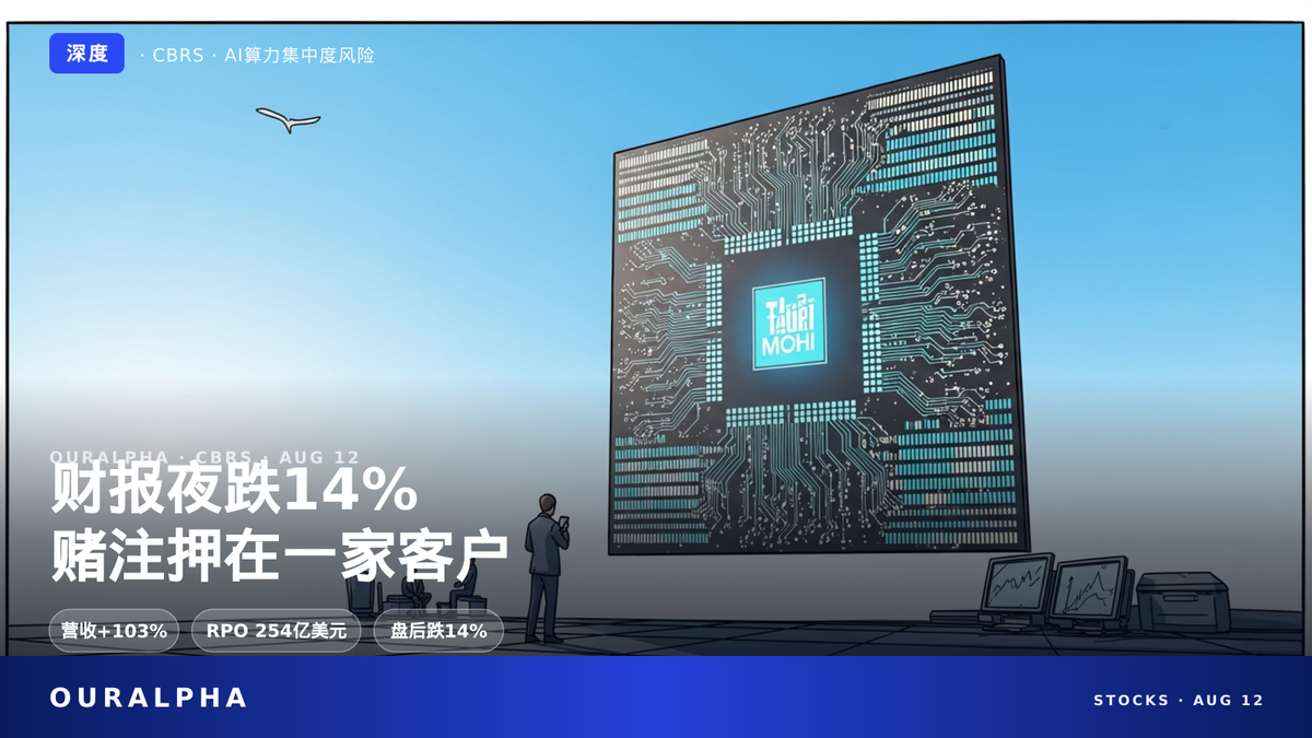 营收翻倍、指引上调,Cerebras为何还跌14%?