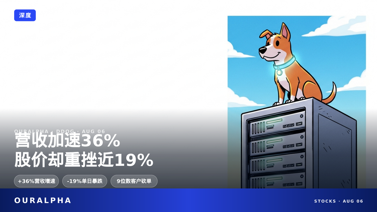 营收创纪录、指引还上调,Datadog为何暴跌19%?