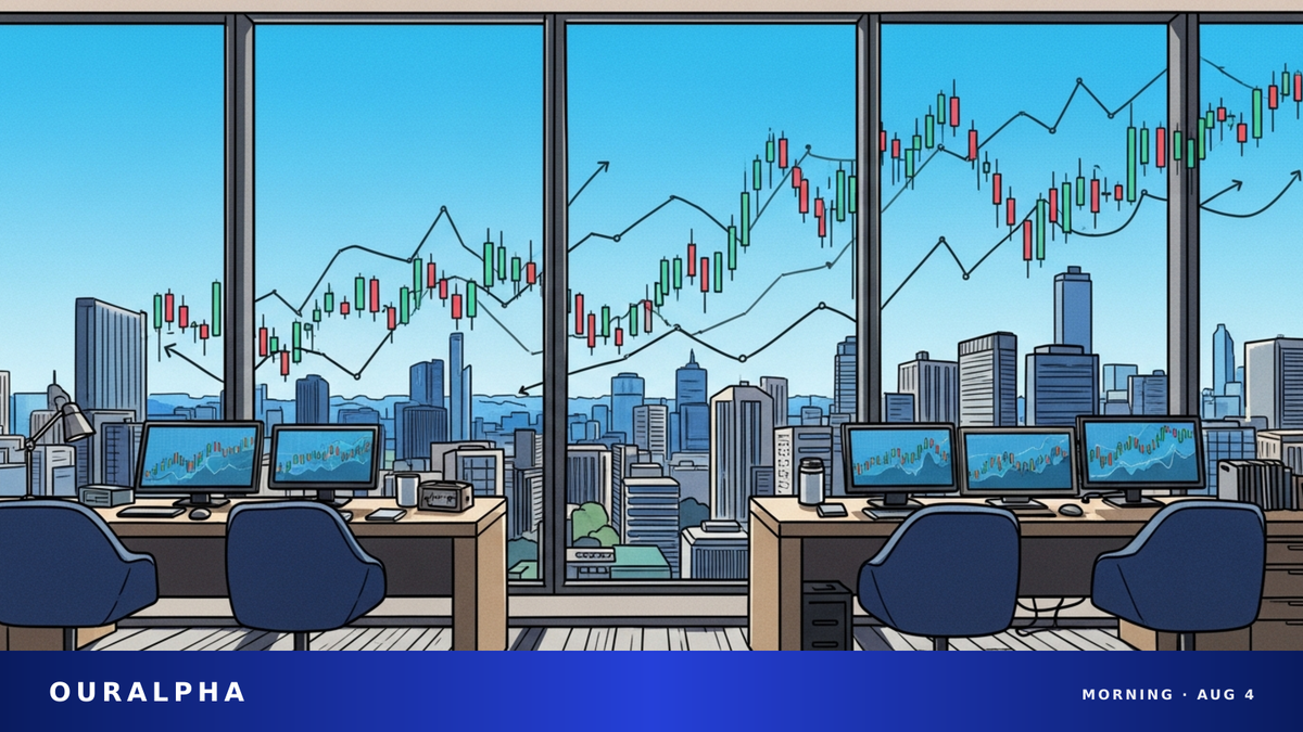OurAlpha 美股早报（2026 年 8 月 4 日）