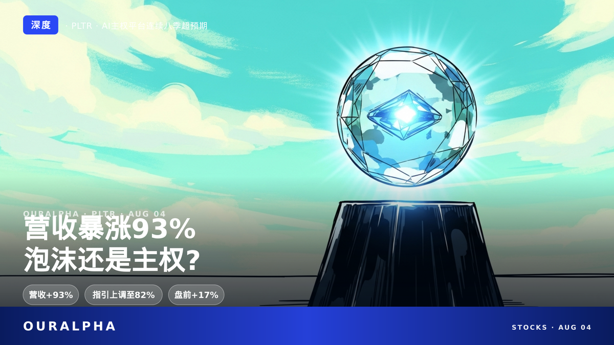 营收暴涨93%,帕兰提尔的高估值还站得住吗?