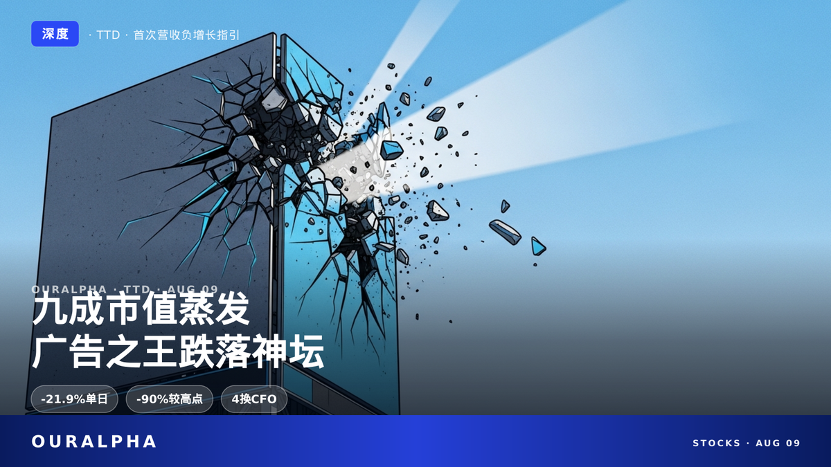 四换CFO又遭四大广告商审计,TTD一夜蒸发九成市值
