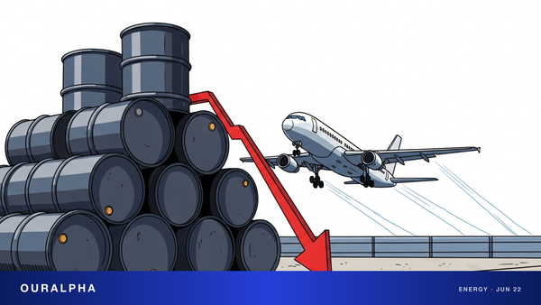 油价上周累计跌约 8%：能源与航空板块为何受不同影响？