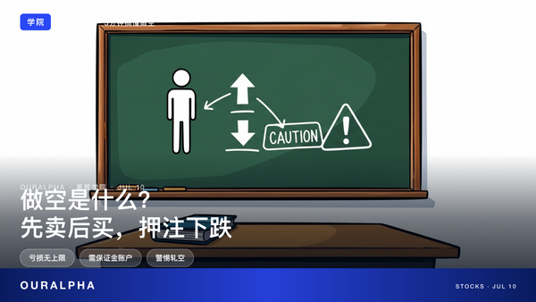 美股做空是什么？原理、风险与实例详解