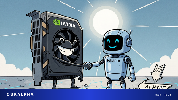 英伟达（NVDA）推收入分成新合作模式，Palantir CEO 炮轰 AI 行业“完全走偏”