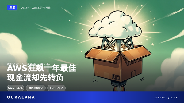 两日暴涨13%,亚马逊为何自由现金流先转负76亿?