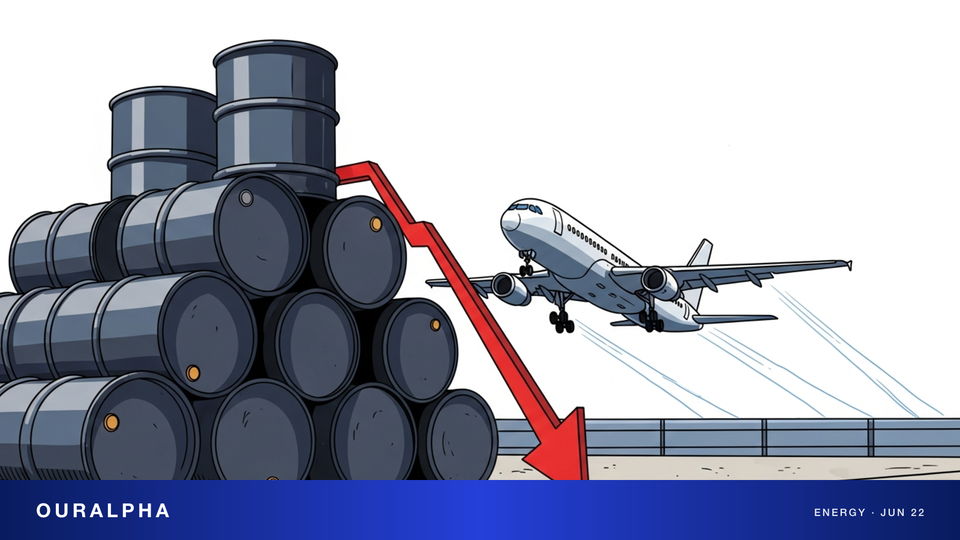 油价上周累计跌约 8%：能源与航空板块为何受不同影响？
