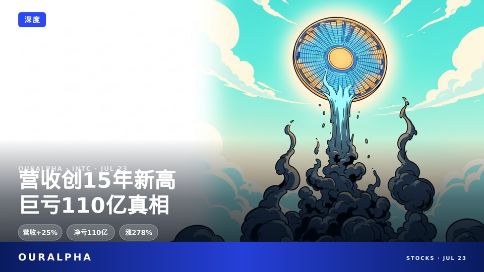 营收创15年新高却巨亏110亿:英特尔逆袭是真是假