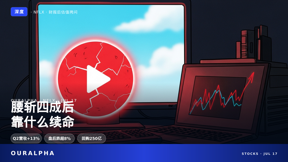 腰斩四成后,28亿分手费能否为奈飞续命?