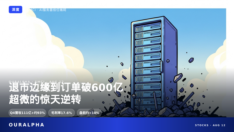 退市边缘到订单破600亿,超微凭什么让人忘记丑闻?