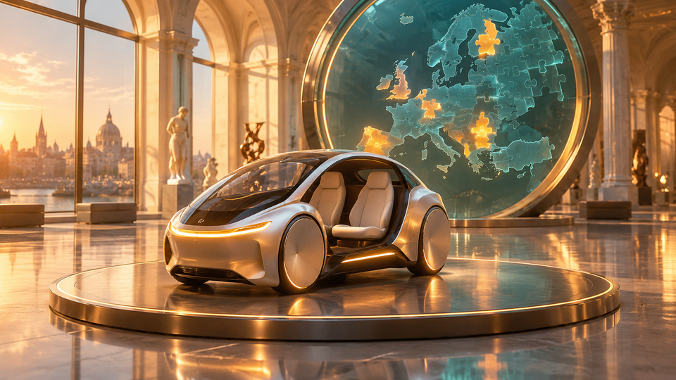 特斯拉（TSLA）Cybercab 巴黎车展欧洲首秀，机器人出租车何时才能真正欧洲上路？