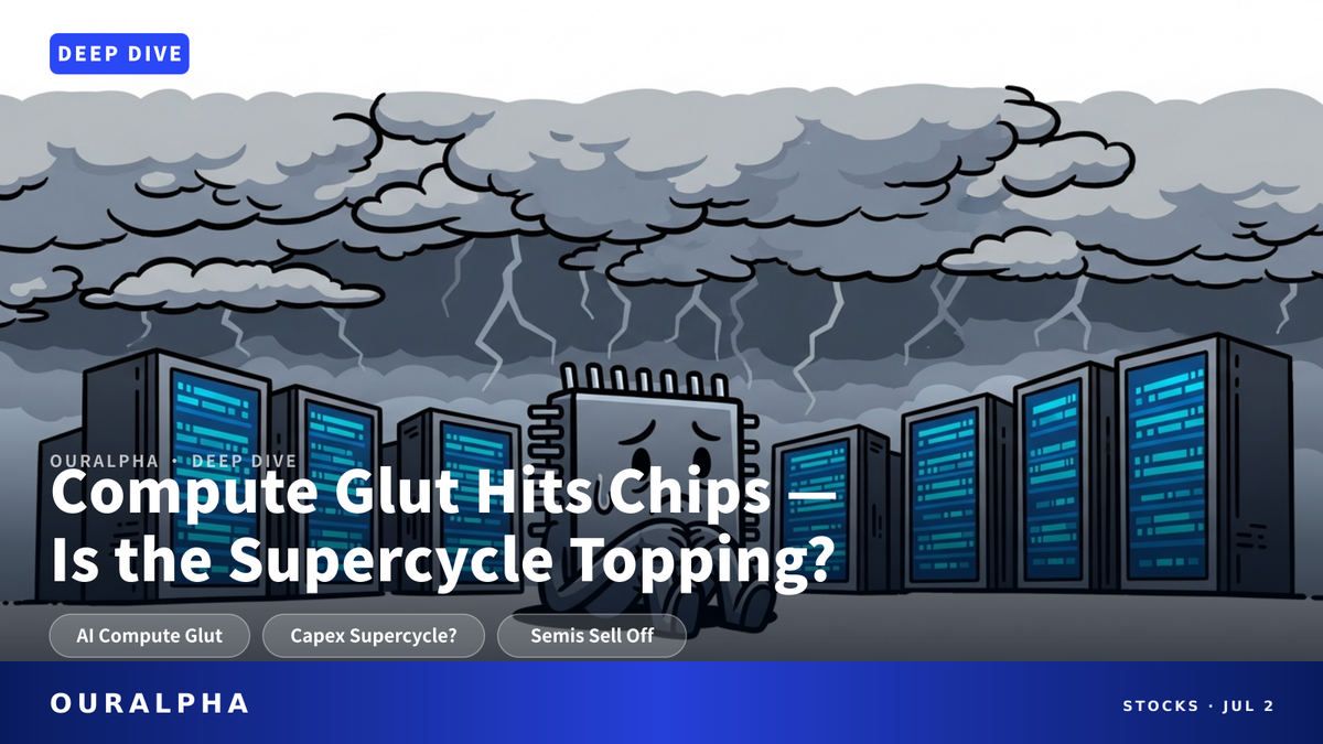 Compute glut capex inflection point Meta cloud semiconductors Micron Nvidia CoreWeave AI data center OurAlpha