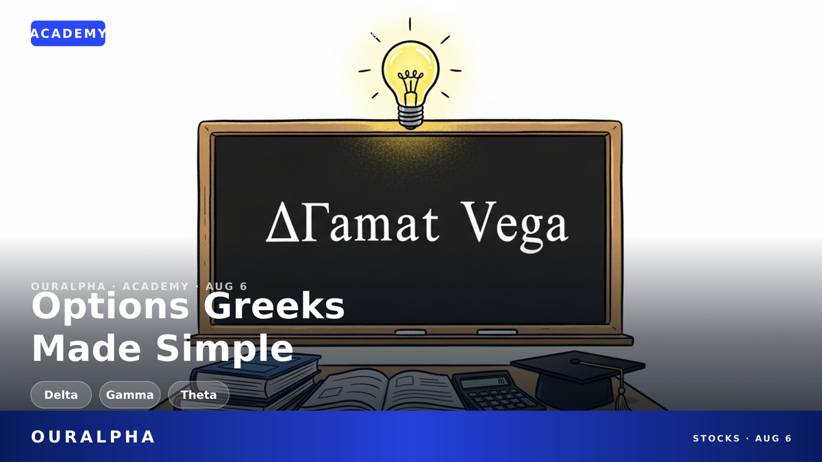 What Are Options Greeks? Delta, Gamma, Theta, and Vega Explained