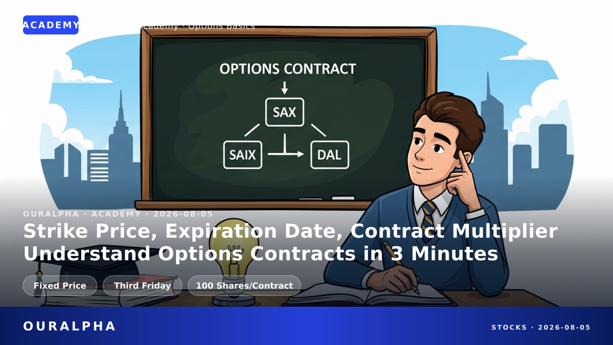 How to Understand Options Strike Price and Expiration Date? Contract Multiplier Explained