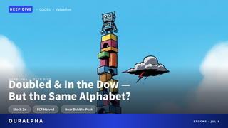 After Doubling and Joining the Dow: The Alphabet You're Buying Today Is Not the Same Company
